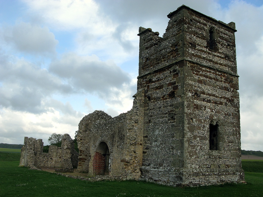 Remains of the old Church photo by Ted