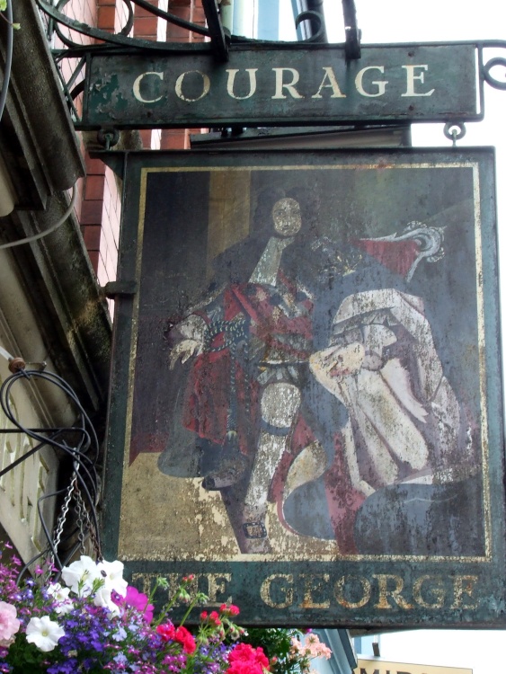 The George Public House Sign