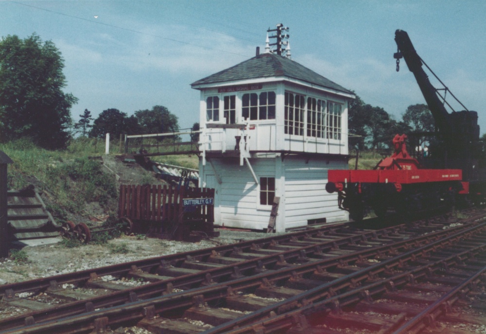 Photograph of Butterley Signal Box