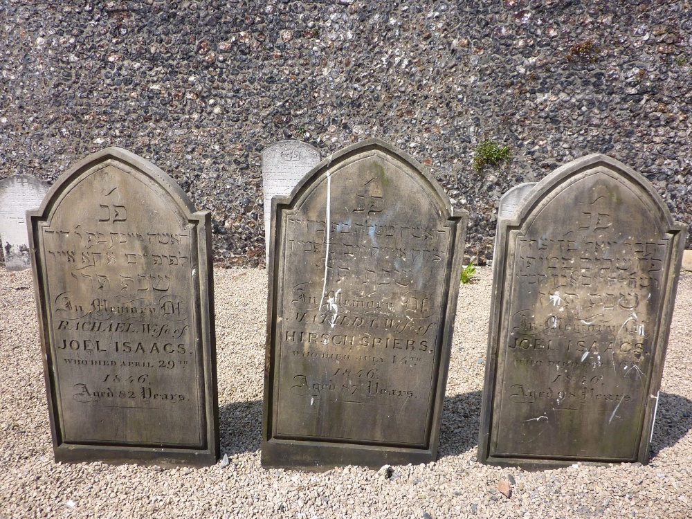 Three of the Hebrews Tombstones