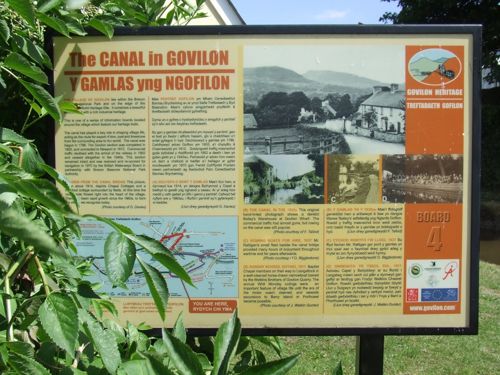 Govilon Notice Board