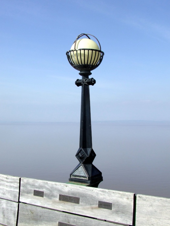 Lamp on Clevedon Pier