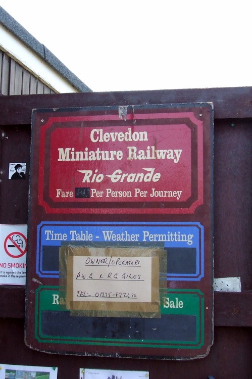 Clevedon Miniature Railway Shed