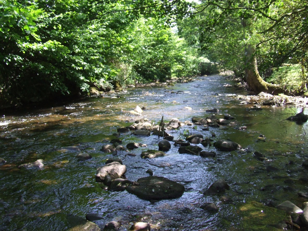 Photograph of River Grwyney (Llangenny)
