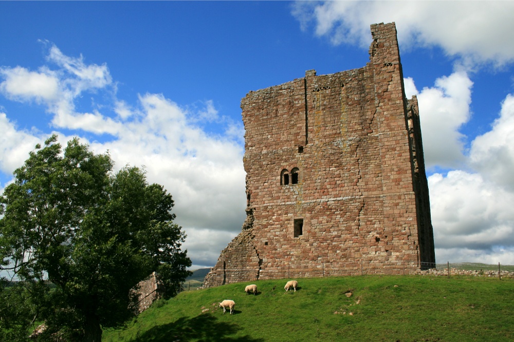 Photograph of The Castle at Brough, Cumbria.