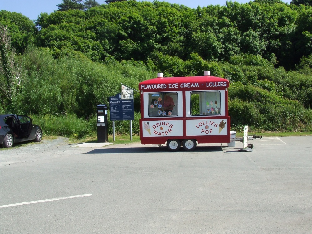 Ice Cream Van, Manorbier Car Park