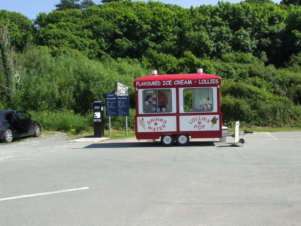 Ice Cream Van, Manorbier Car Park