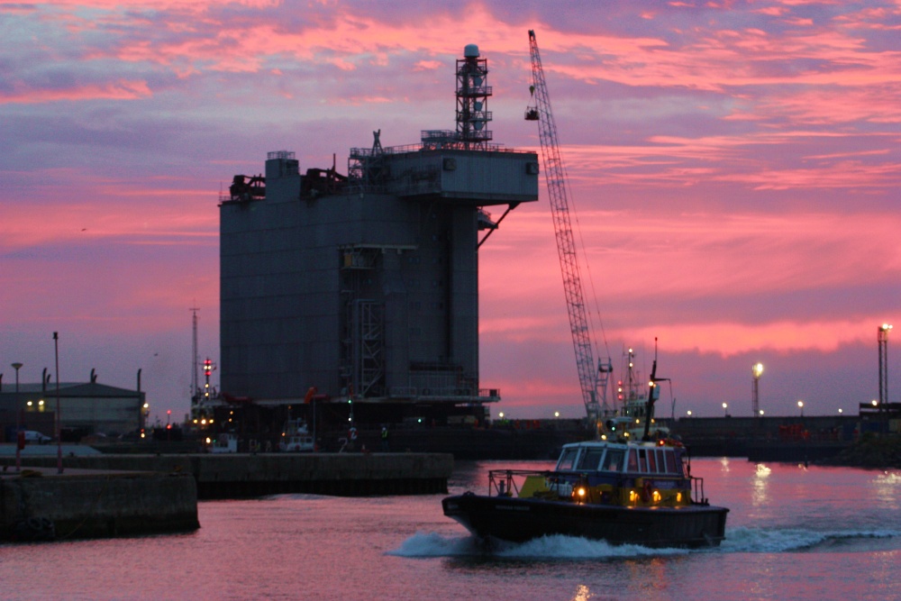 Photograph of BP Accommodation Module