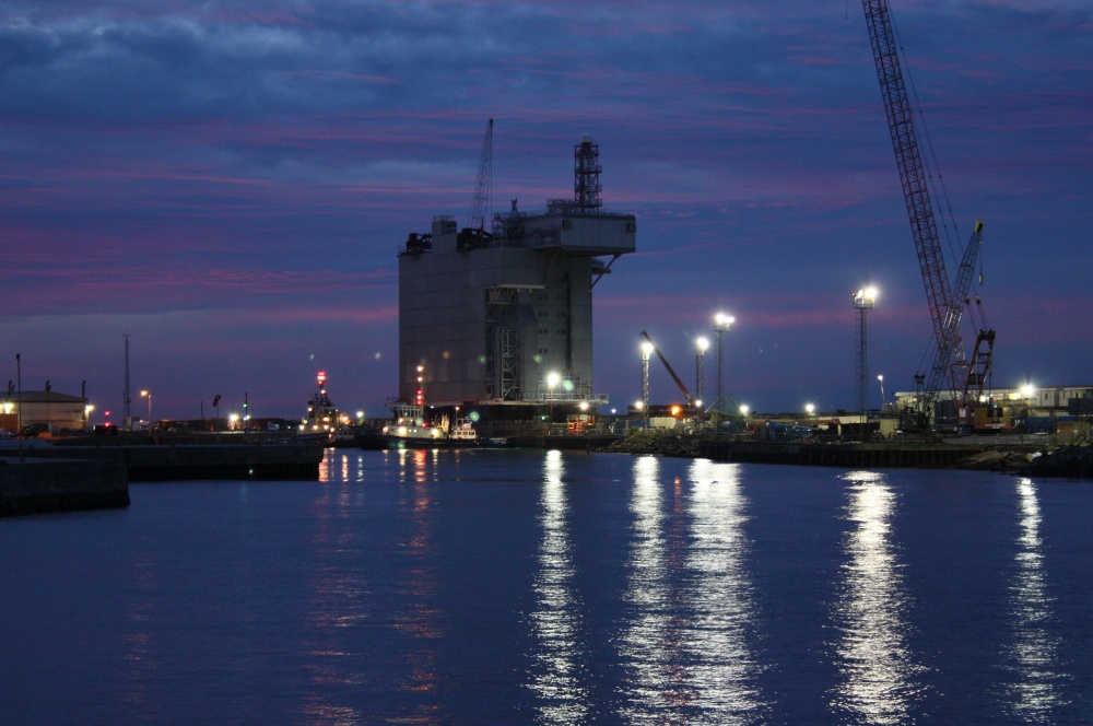 Photograph of BP Accommodation Module