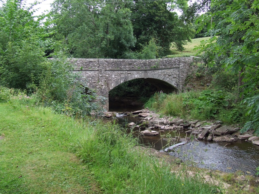 Photograph of River Monnow at Clodock