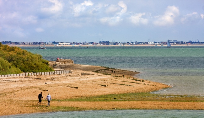 A walk along the beach.