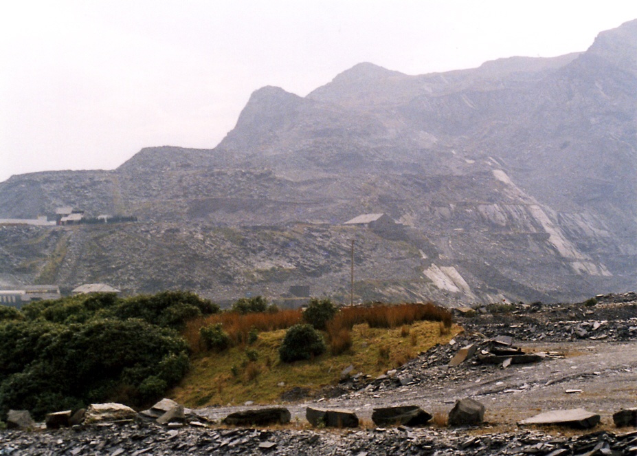 Photograph of Another slate mine by LLechwedd