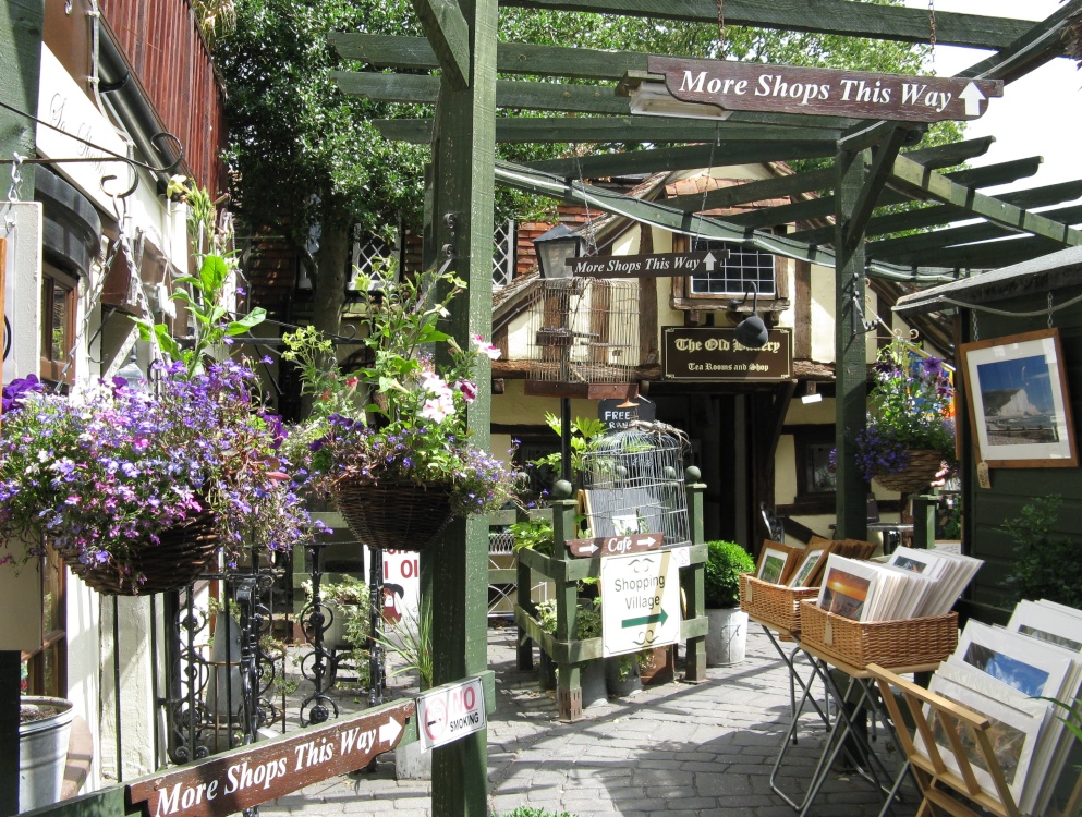 Cobbled Walk in Steyning, West Sussex