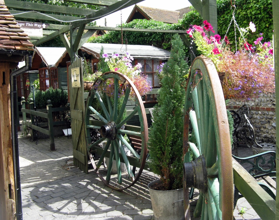 Cobbled Walk in Steyning, West Sussex