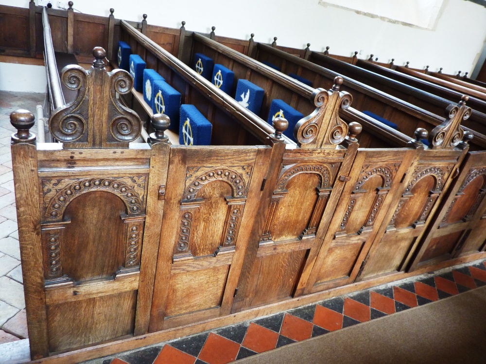 Boxed Pews in the Church