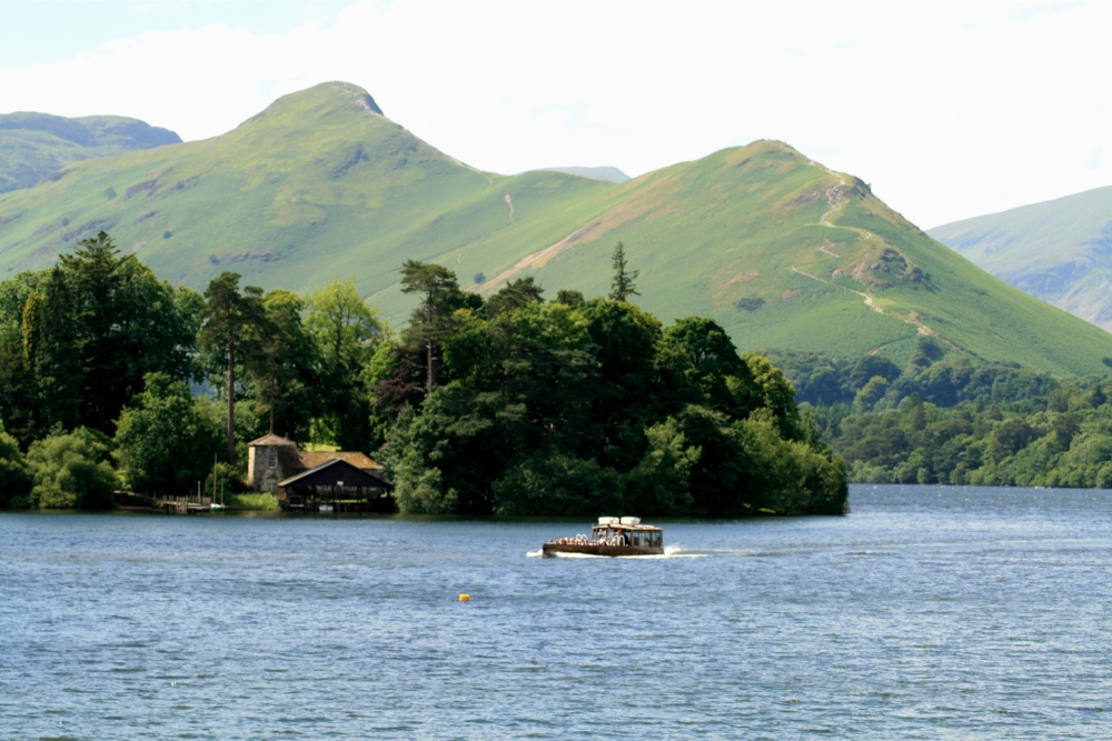 Derwentwater in summer.