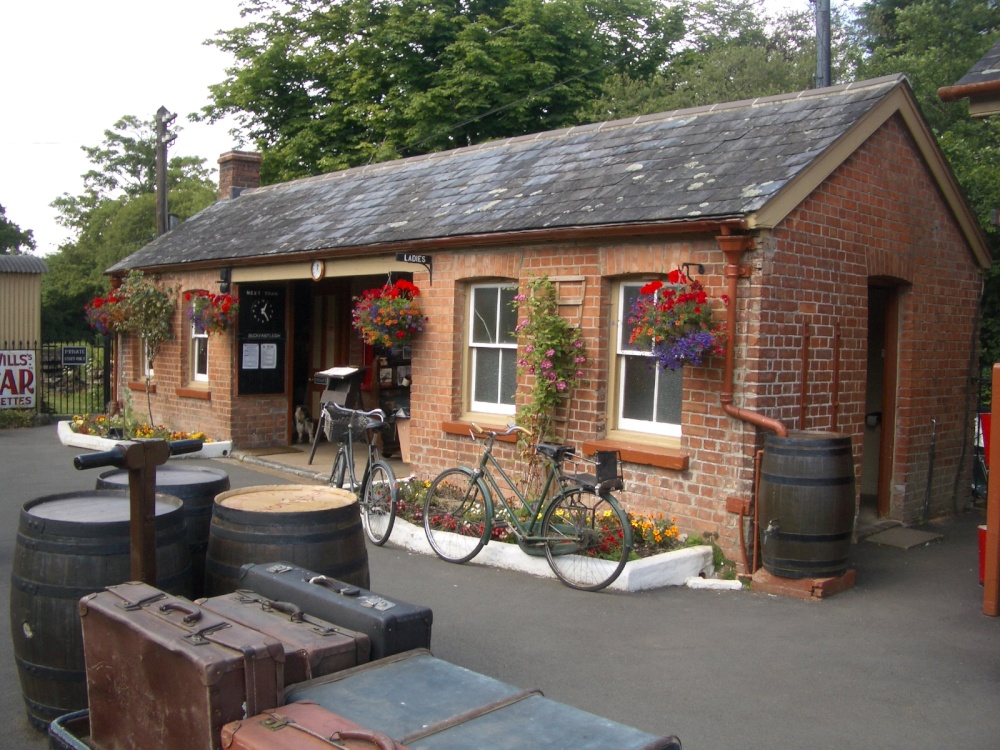 Photograph of Staverton Railway Station, South Devon Railway