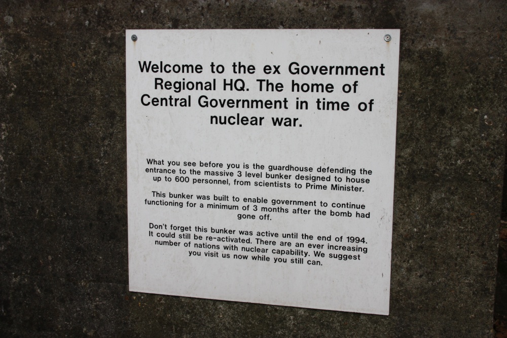 At Kelvedon Hatch Secret Nuclear Bunker