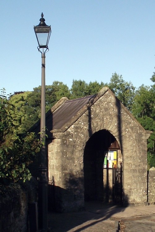 Llangattock. The Parish Church Of St Catwg