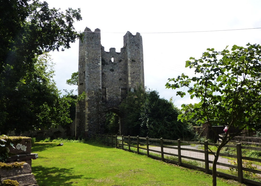 A different view of the Castle entrance