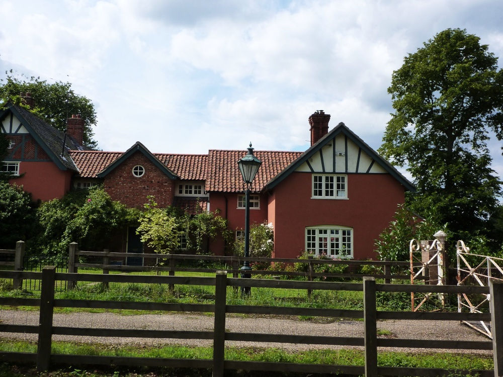 Houses by the Castle entrance