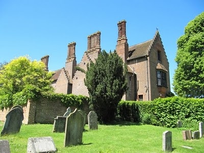Photograph of Chenies House from St.Michael's graveyard