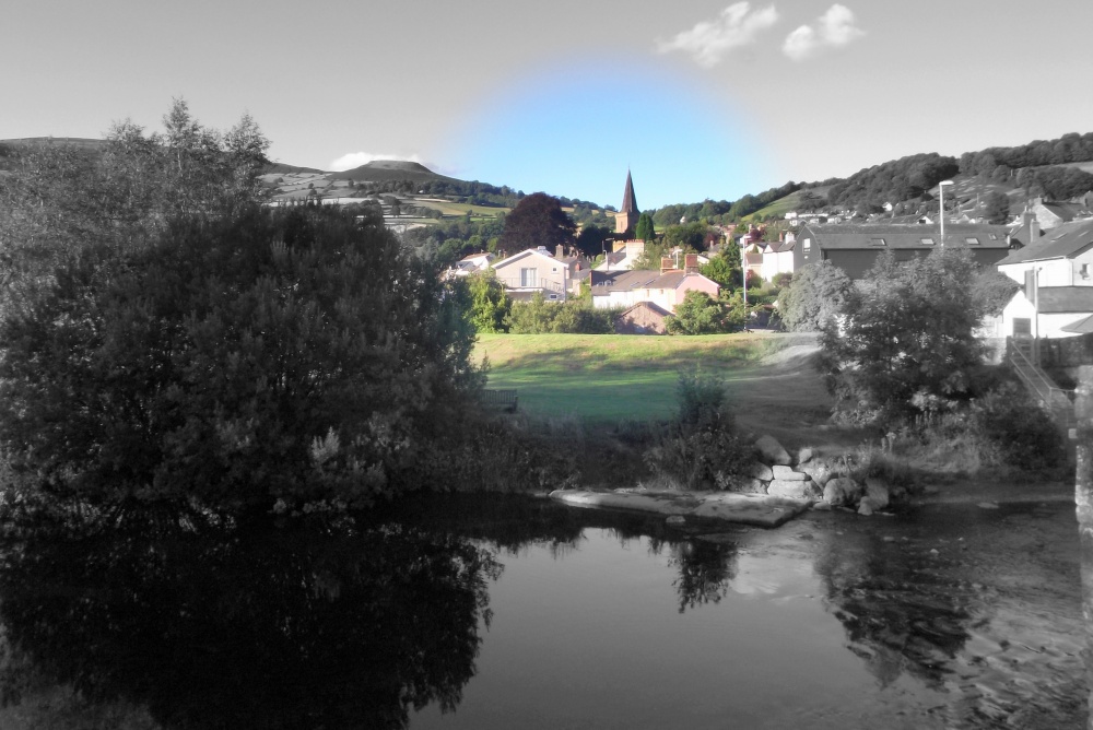 View From Crickhowell Bridge