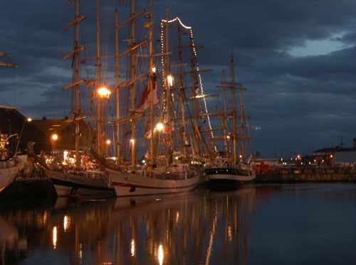 Tall Ships reflections
