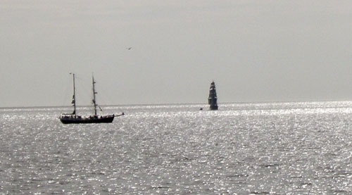 Ships in the morning