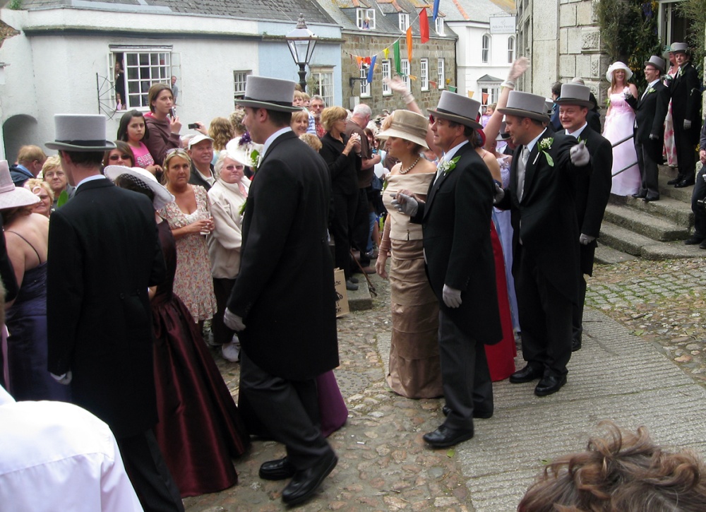 Flora Day dancers, Helston -The Furry Dance (Principal Dance)