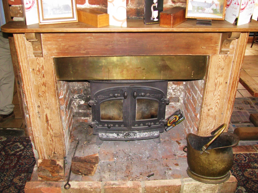 Photograph of Griffin Pub Fireplace
