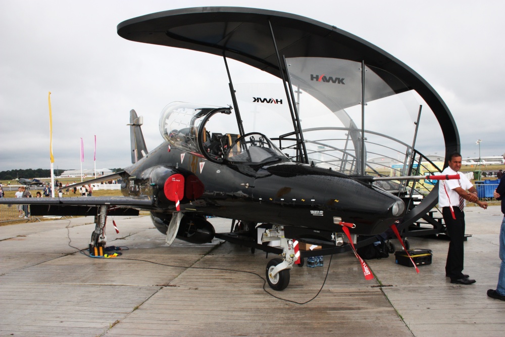 At Farnborough Air Show