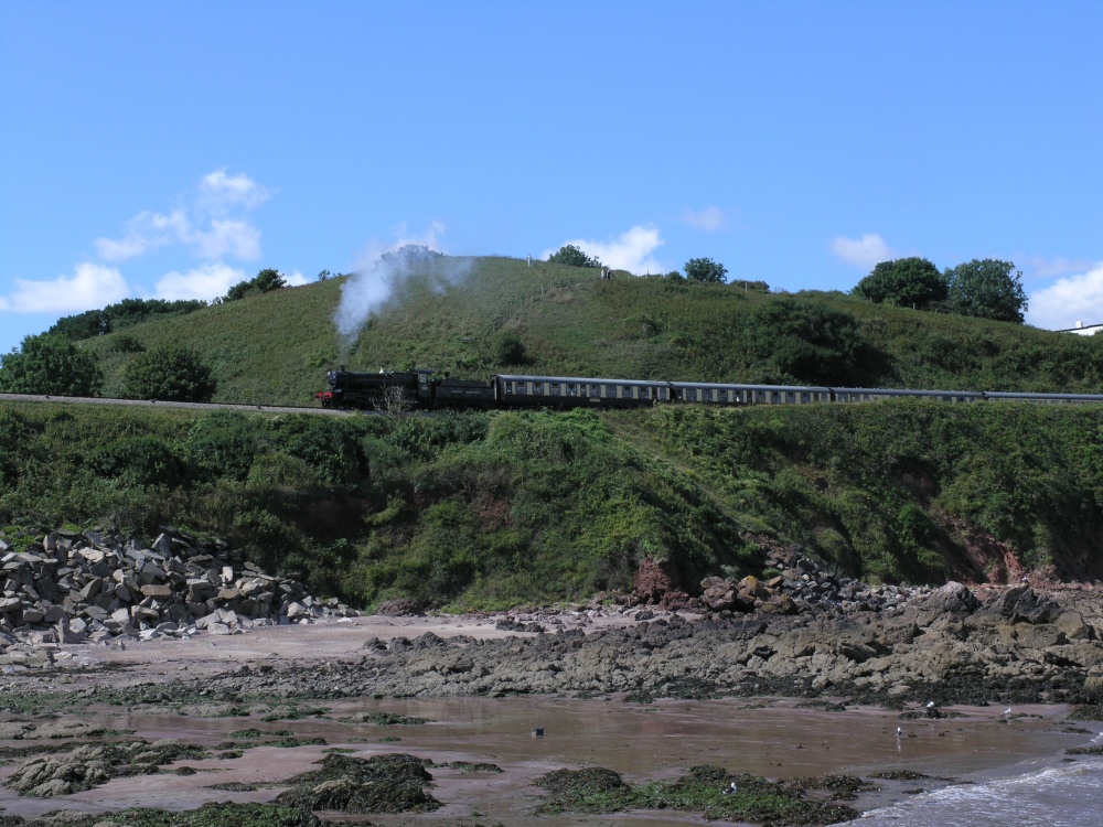 The Lydham Manor steaming close to Armchair Rock