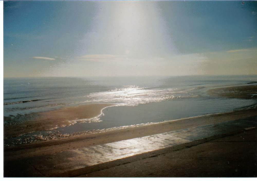 Photograph of Sun drenched beach