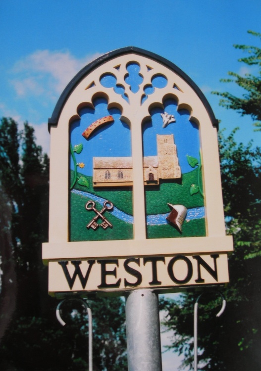 Weston Village Sign