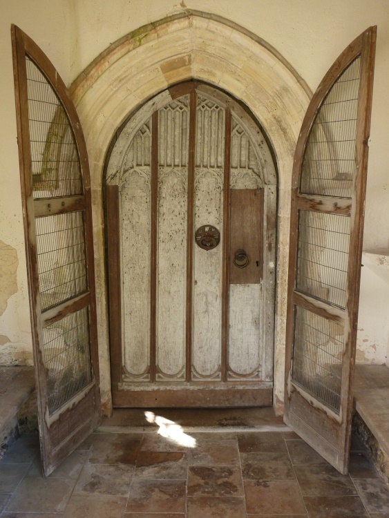Unusual Inner Church Door