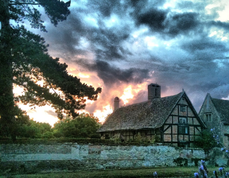 Sunset over King's Manor