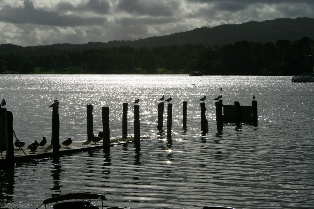 Waterhead, Windermere September evening.