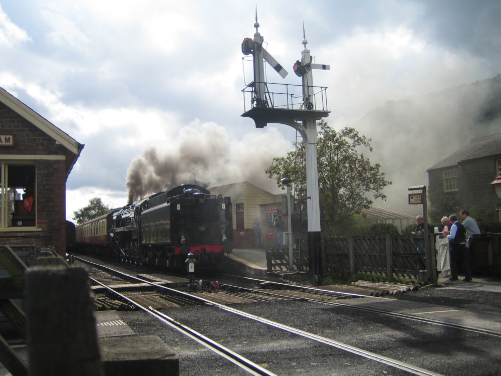 The train now departing....