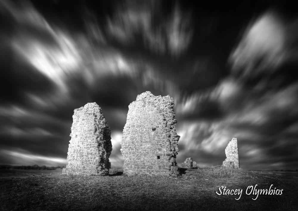 Photograph of Hope All Saints Church ruins, Romney Marsh, Kent