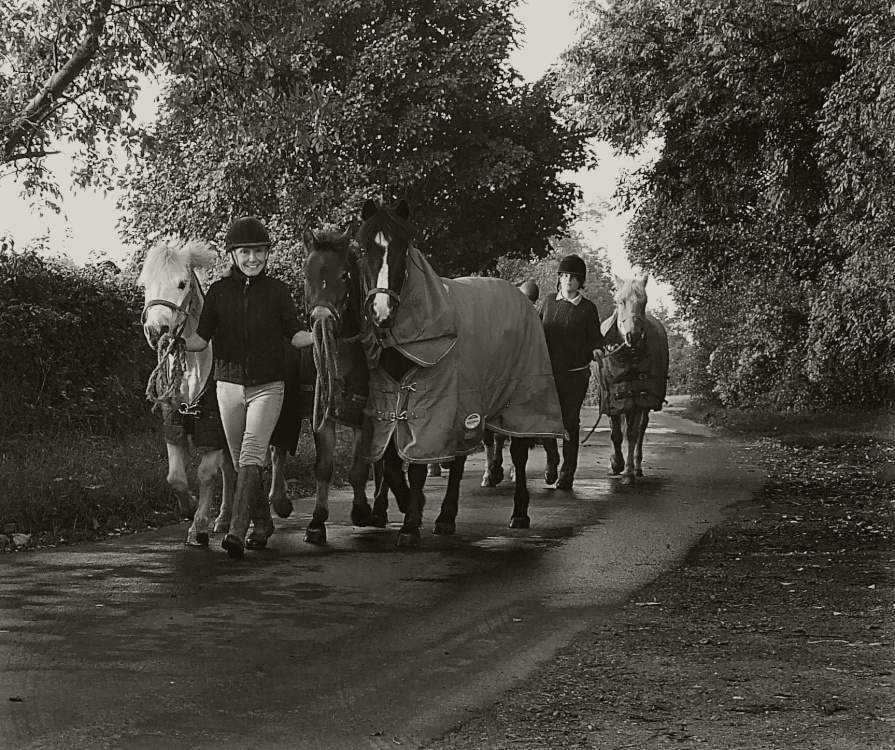 Photograph of Off to work