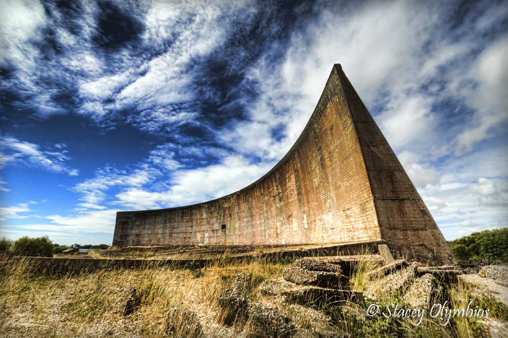 Sound Wall, Lade Pitt, Denge, Lydd, Kent.