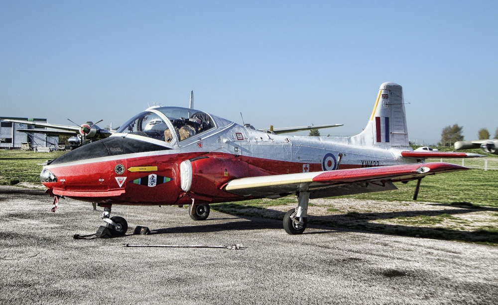 Photograph of RAF Jet Provost