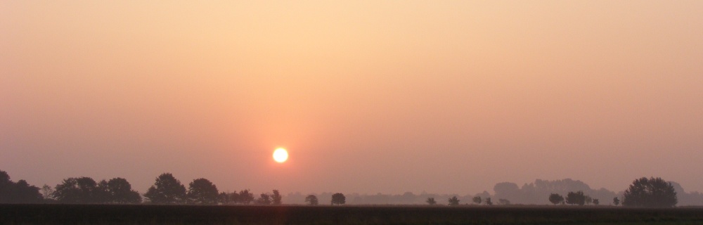 Sunrise at Copt Hall