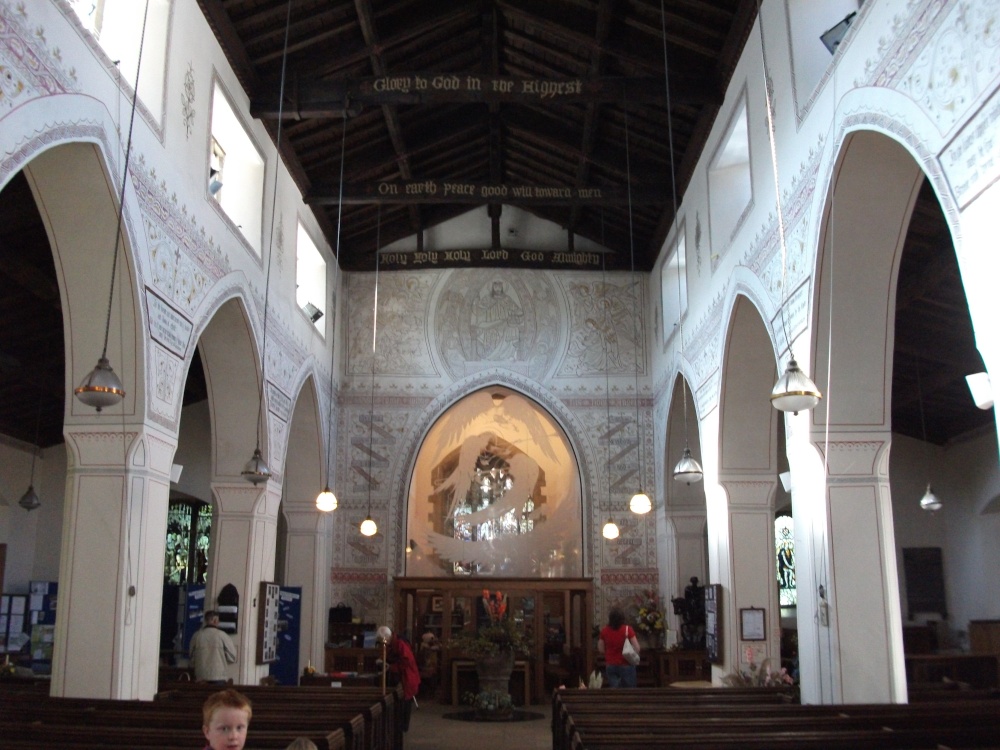 Inside Bowness Church