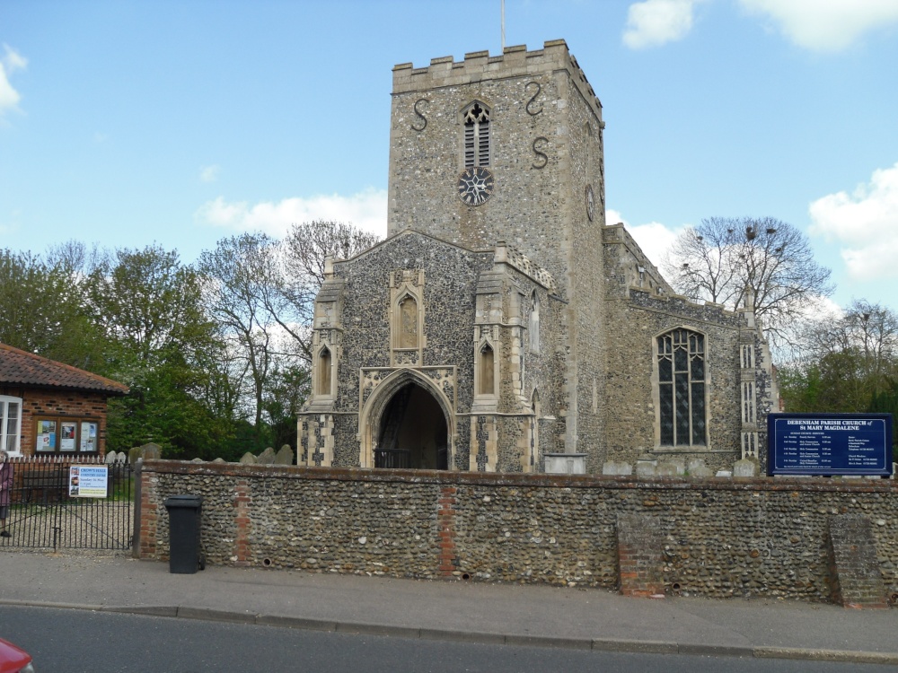 Photograph of The Church of St Mary Magdalene in Debenham