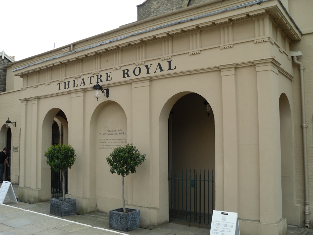 The theatre royal in Bury St Edmunds