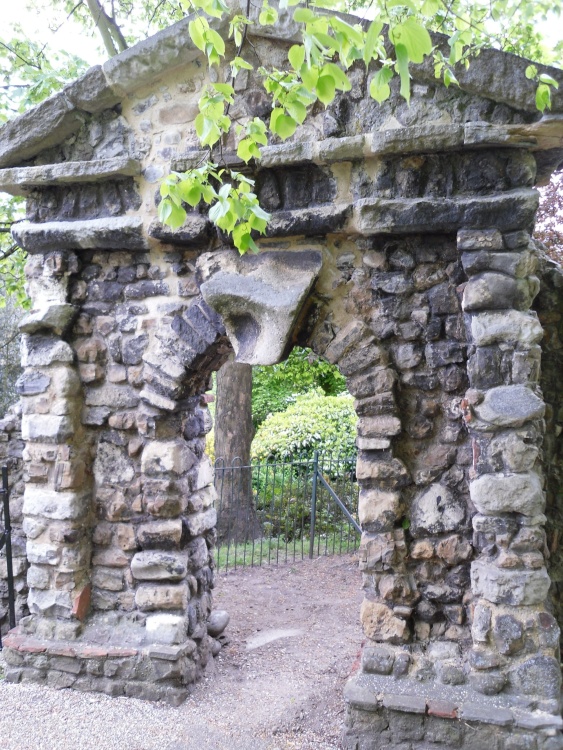 A ruin of an early Church in Colchester (perhaps IV century)