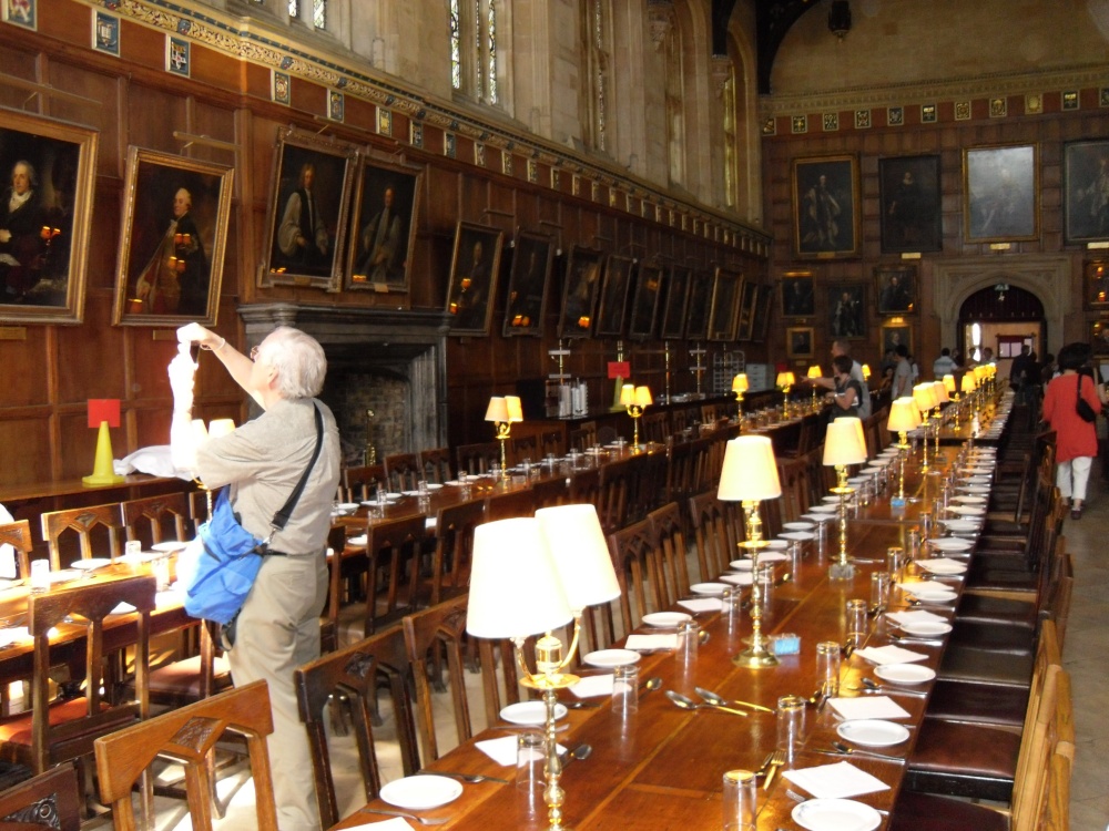 Dining-room of Christ Church College