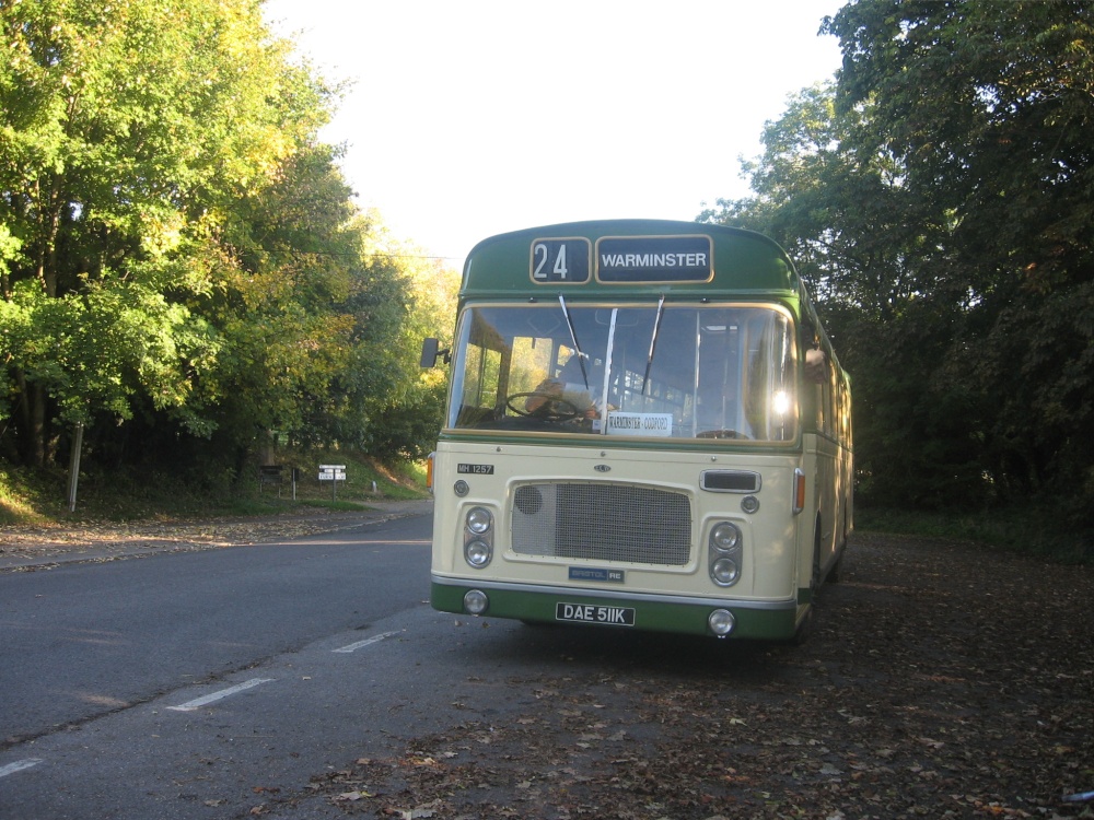 Old Bus in Autumn